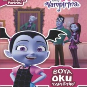 Disney Vampirina Bir Vampirin Portresi Boya Oku Yapıştır